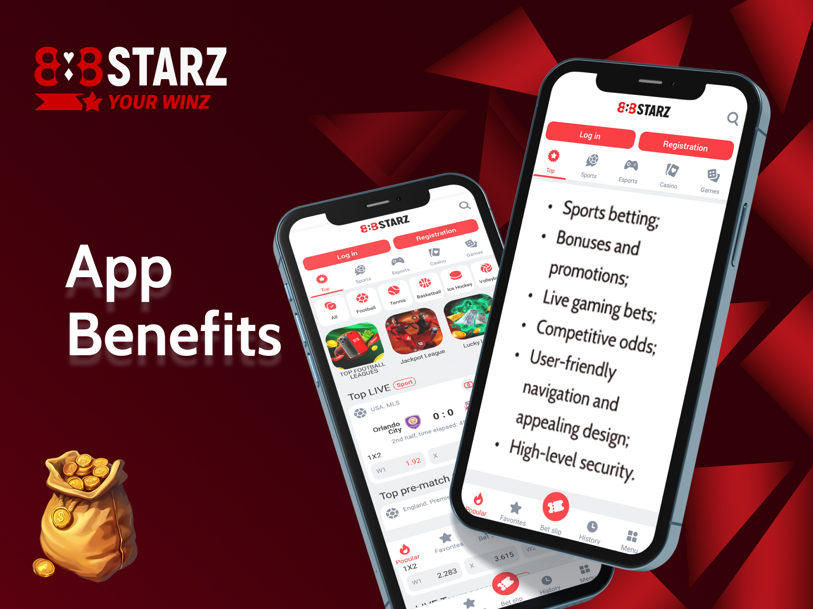 888starz or ke app benefits