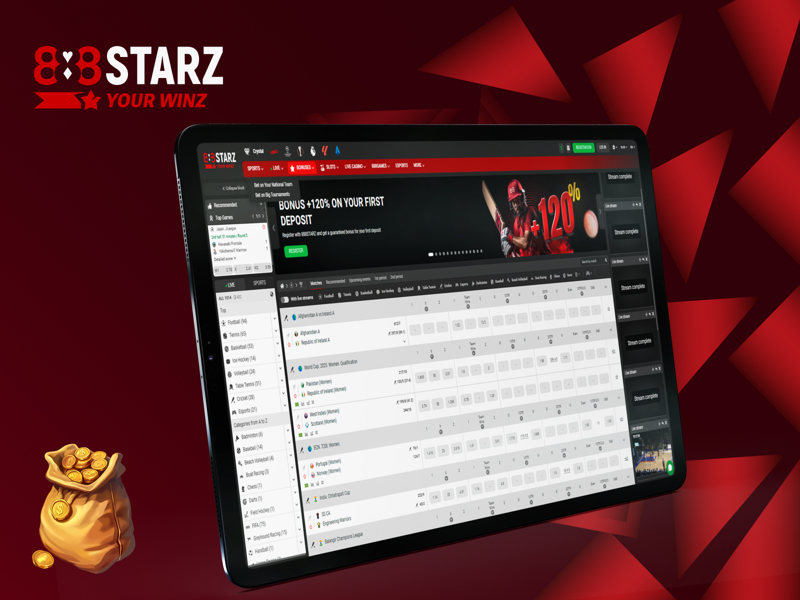 Image showing the 888starz app icon being installed or opened on a mobile phone screen